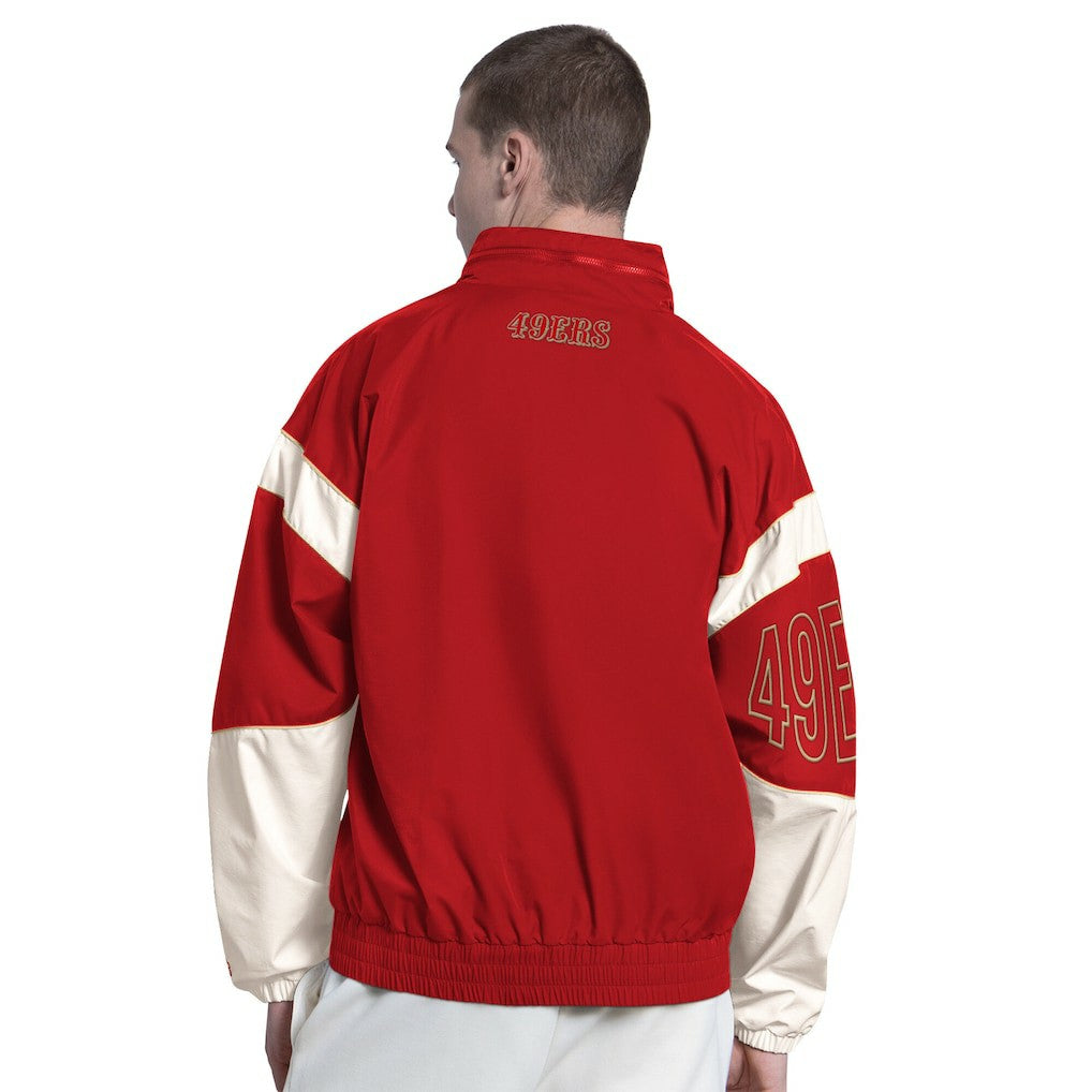 San Francisco 49ers  Starter The Gust Full-Zip Hooded Jacket