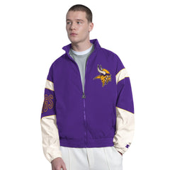 Minnesota Vikings  Starter The Gust Full-Zip Hooded Jacket