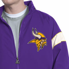 Minnesota Vikings  Starter The Gust Full-Zip Hooded Jacket