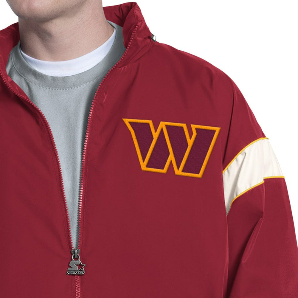 Washington Commanders  Starter The Gust Full-Zip Hooded Jacket