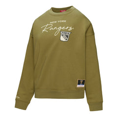 New York Rangers Mitchell & Ness Women's Fleece Sweatshirt On Sale
