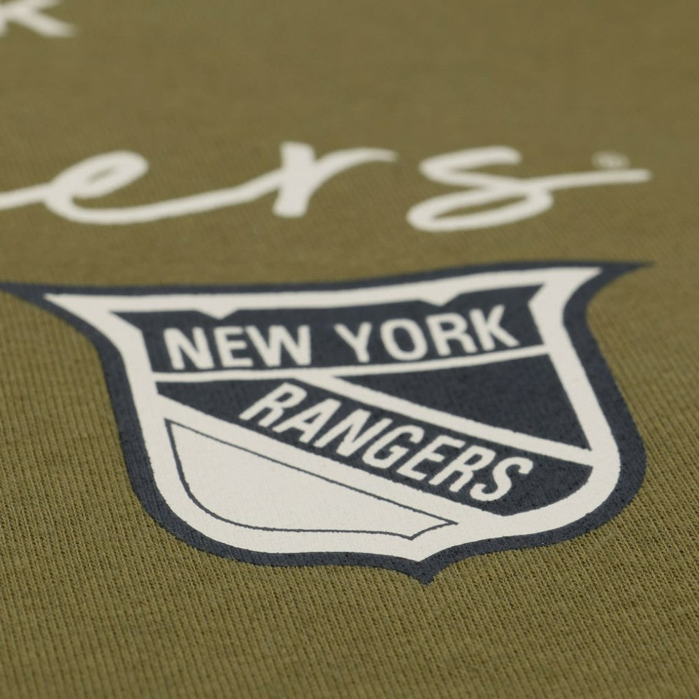 New York Rangers Mitchell & Ness Women's Fleece Sweatshirt On Sale