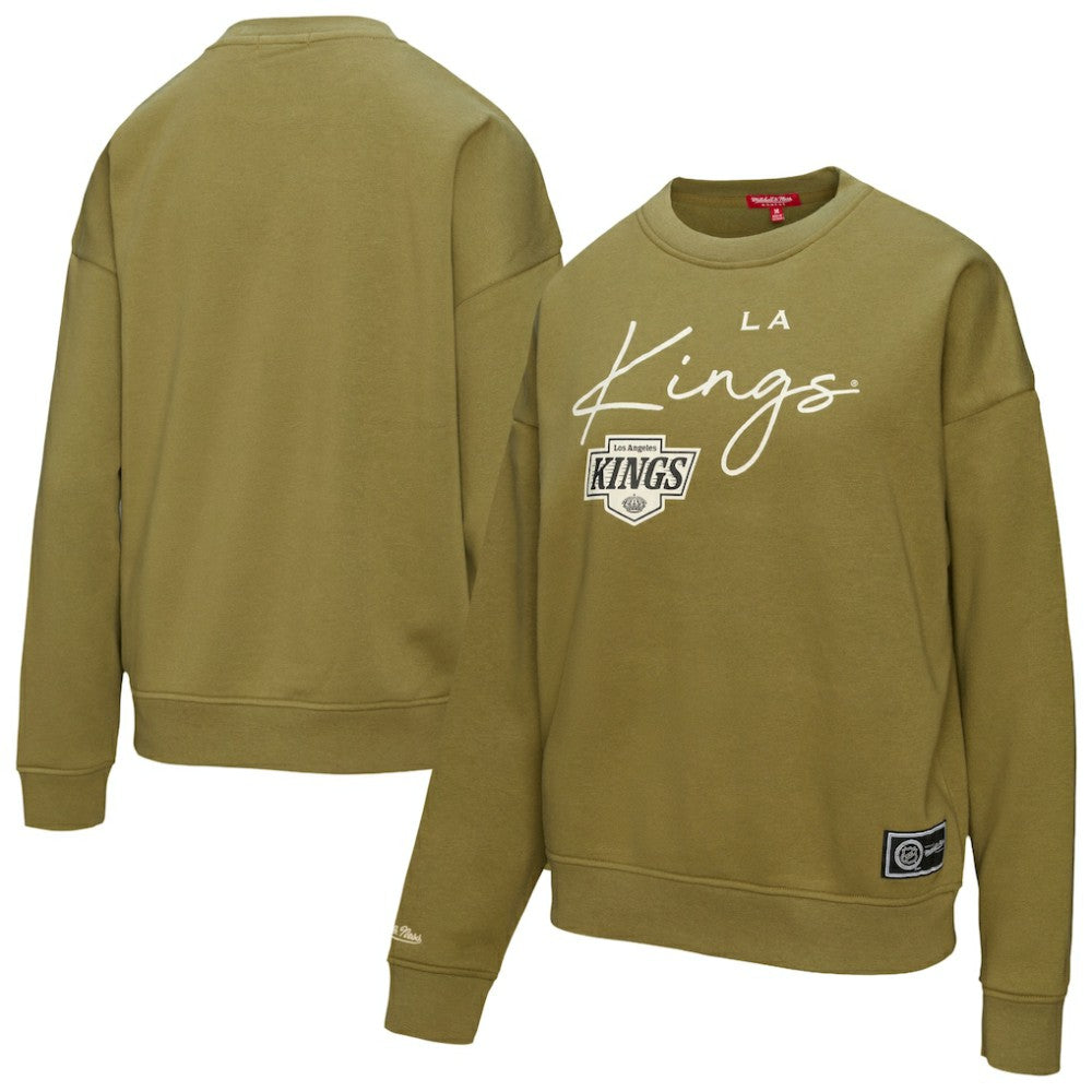 Los Angeles Kings Mitchell & Ness Women's Fleece Sweatshirt On Sale