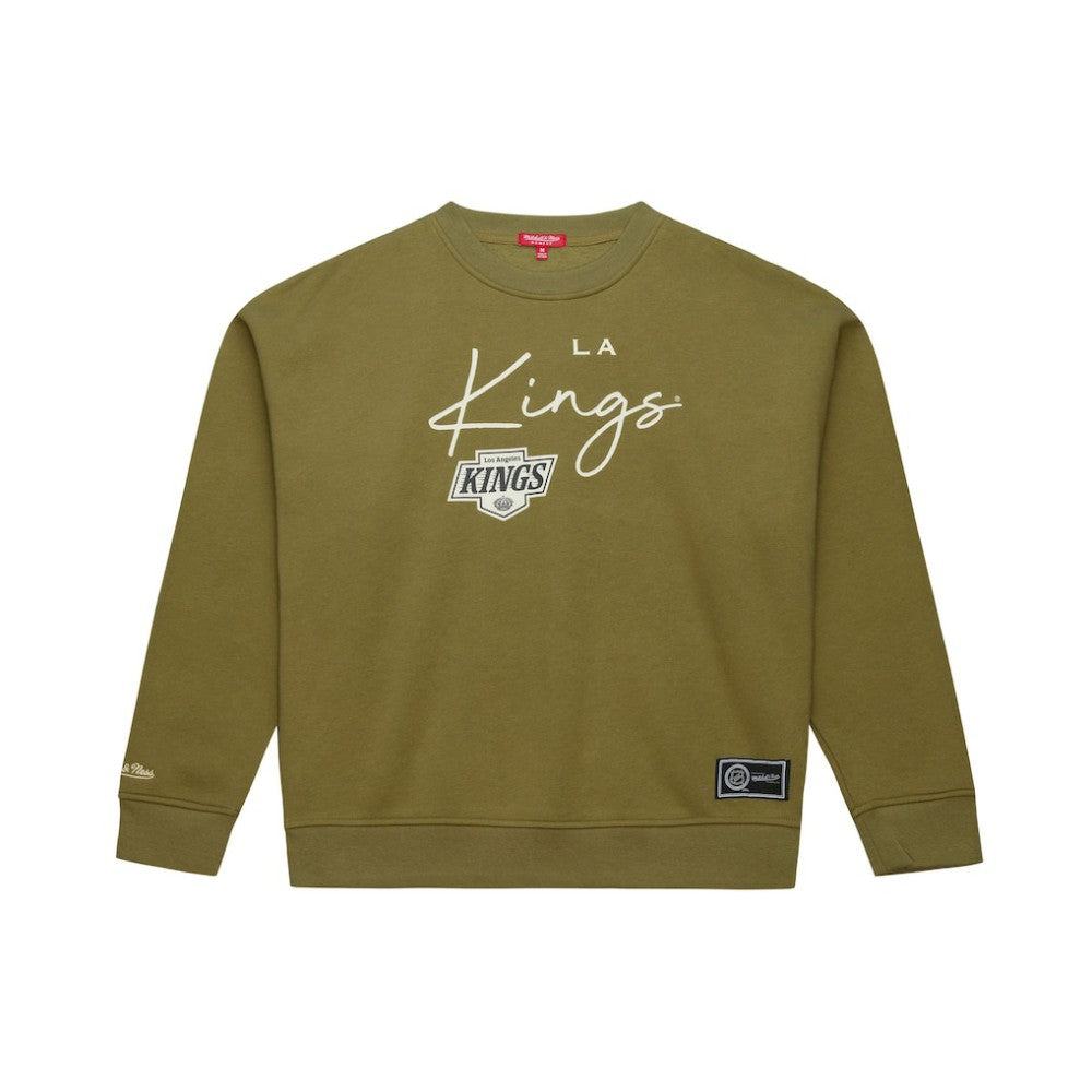 Los Angeles Kings Mitchell & Ness Women's Fleece Sweatshirt On Sale