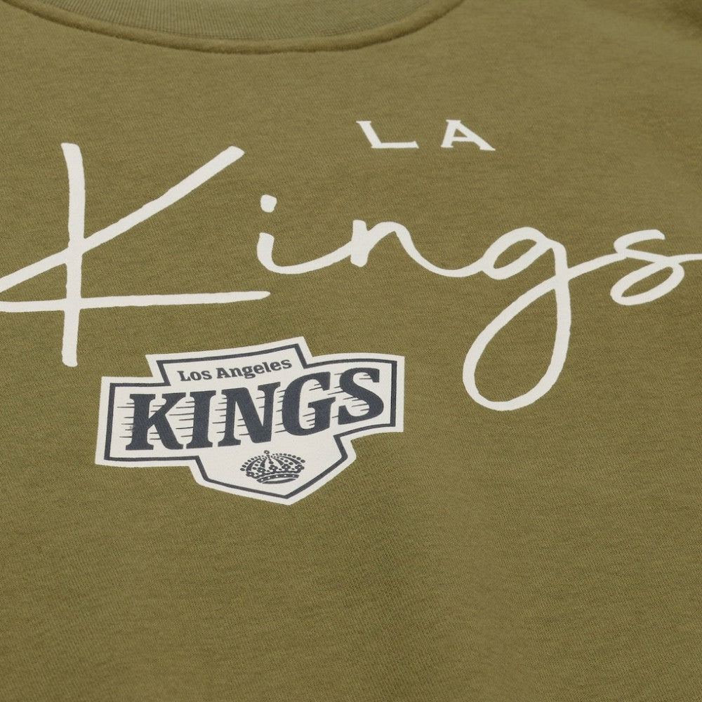 Los Angeles Kings Mitchell & Ness Women's Fleece Sweatshirt On Sale