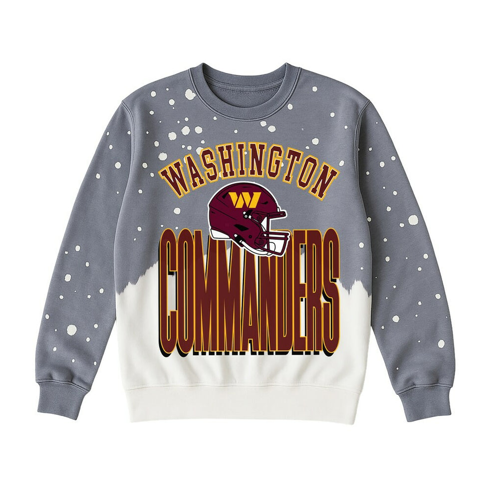 Washington Commanders  Gameday Couture Women's Arch Rivals Faded Wash Sweatshirt
