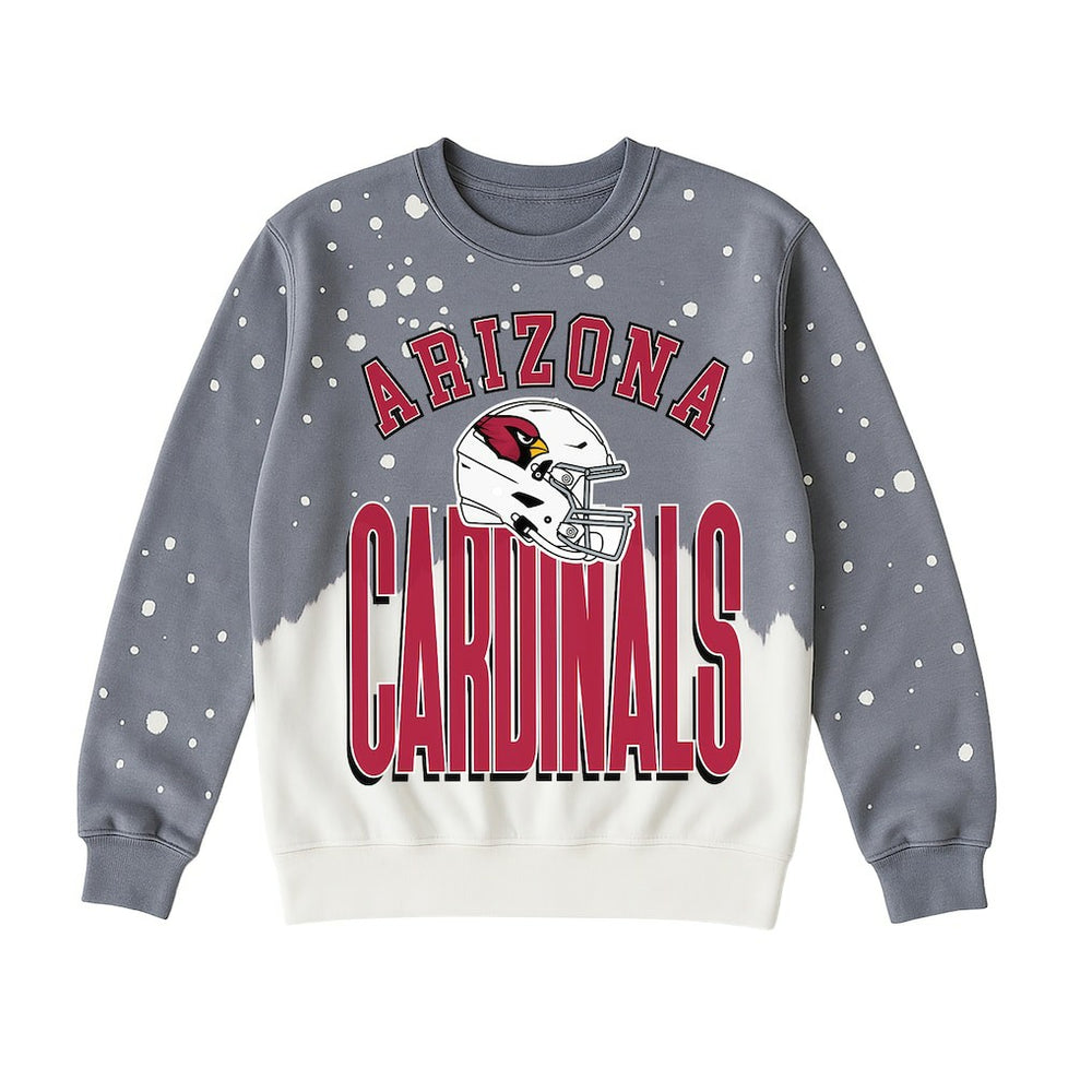 Arizona Cardinals  Gameday Couture Women's Arch Rivals Faded Wash Sweatshirt