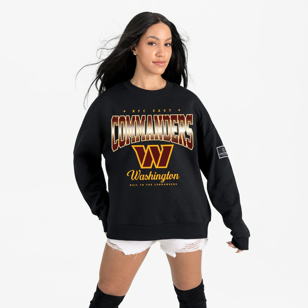 Washington Commanders  Gameday Couture Women's Powerhouse Play Premium Fleece Sweatshirt