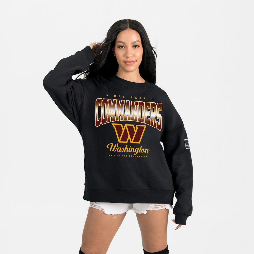 Washington Commanders  Gameday Couture Women's Powerhouse Play Premium Fleece Sweatshirt