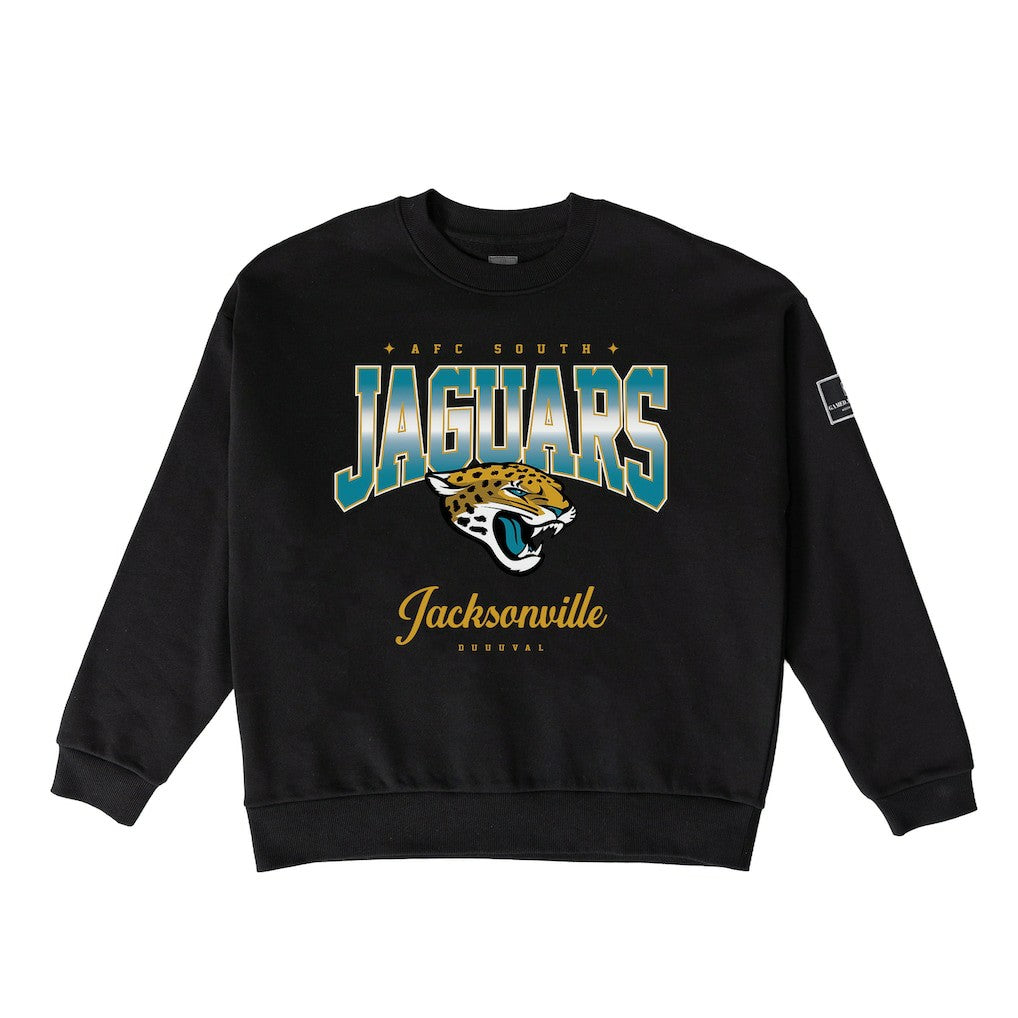 Jacksonville Jaguars  Gameday Couture Women's Powerhouse Play Premium Fleece Sweatshirt