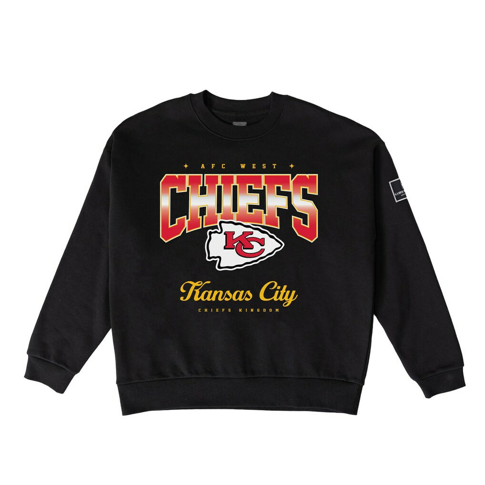 Kansas City Chiefs  Gameday Couture Women's Powerhouse Play Premium Fleece Sweatshirt
