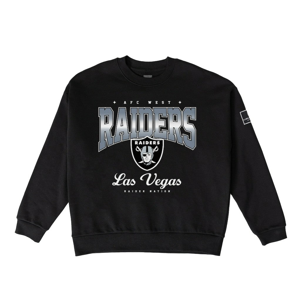 Las Vegas Raiders  Gameday Couture Women's Powerhouse Play Premium Fleece Sweatshirt