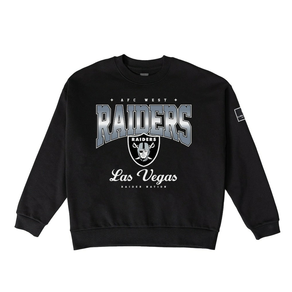 Las Vegas Raiders  Gameday Couture Women's Powerhouse Play Premium Fleece Sweatshirt