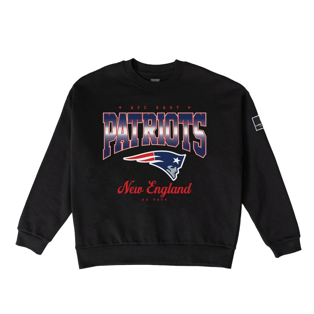 New England Patriots  Gameday Couture Women's Powerhouse Play Premium Fleece Sweatshirt