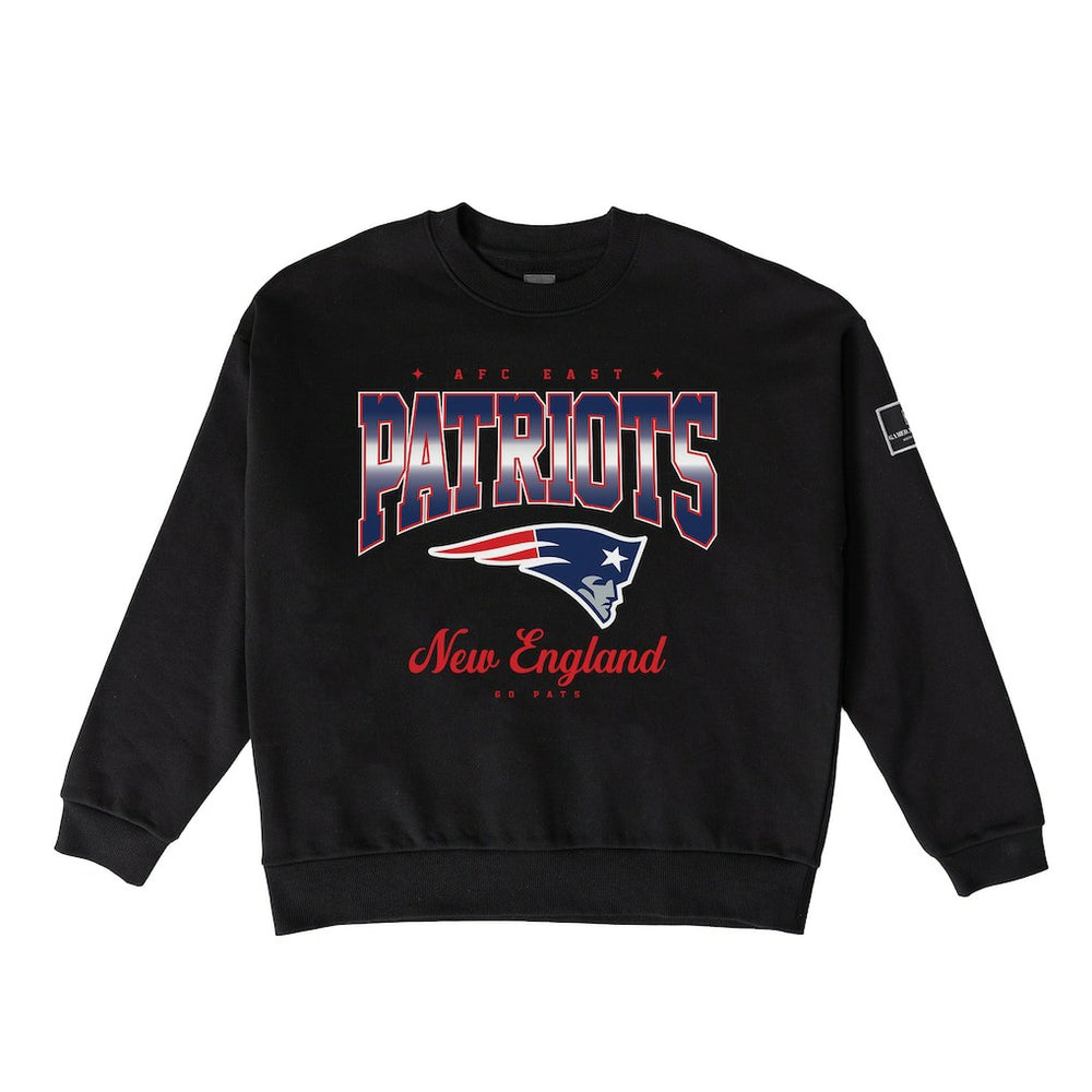 New England Patriots  Gameday Couture Women's Powerhouse Play Premium Fleece Sweatshirt