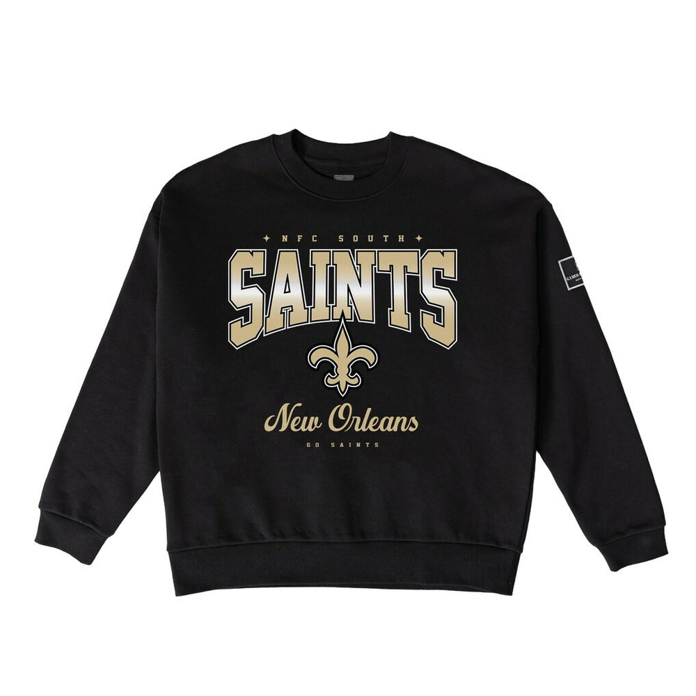 New Orleans Saints  Gameday Couture Women's Powerhouse Play Premium Fleece Sweatshirt