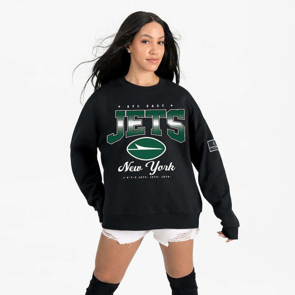 New York Jets  Gameday Couture Women's Powerhouse Play Premium Fleece Sweatshirt