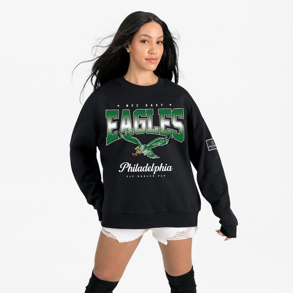 Philadelphia Eagles  Gameday Couture Women's Powerhouse Play Premium Fleece Sweatshirt