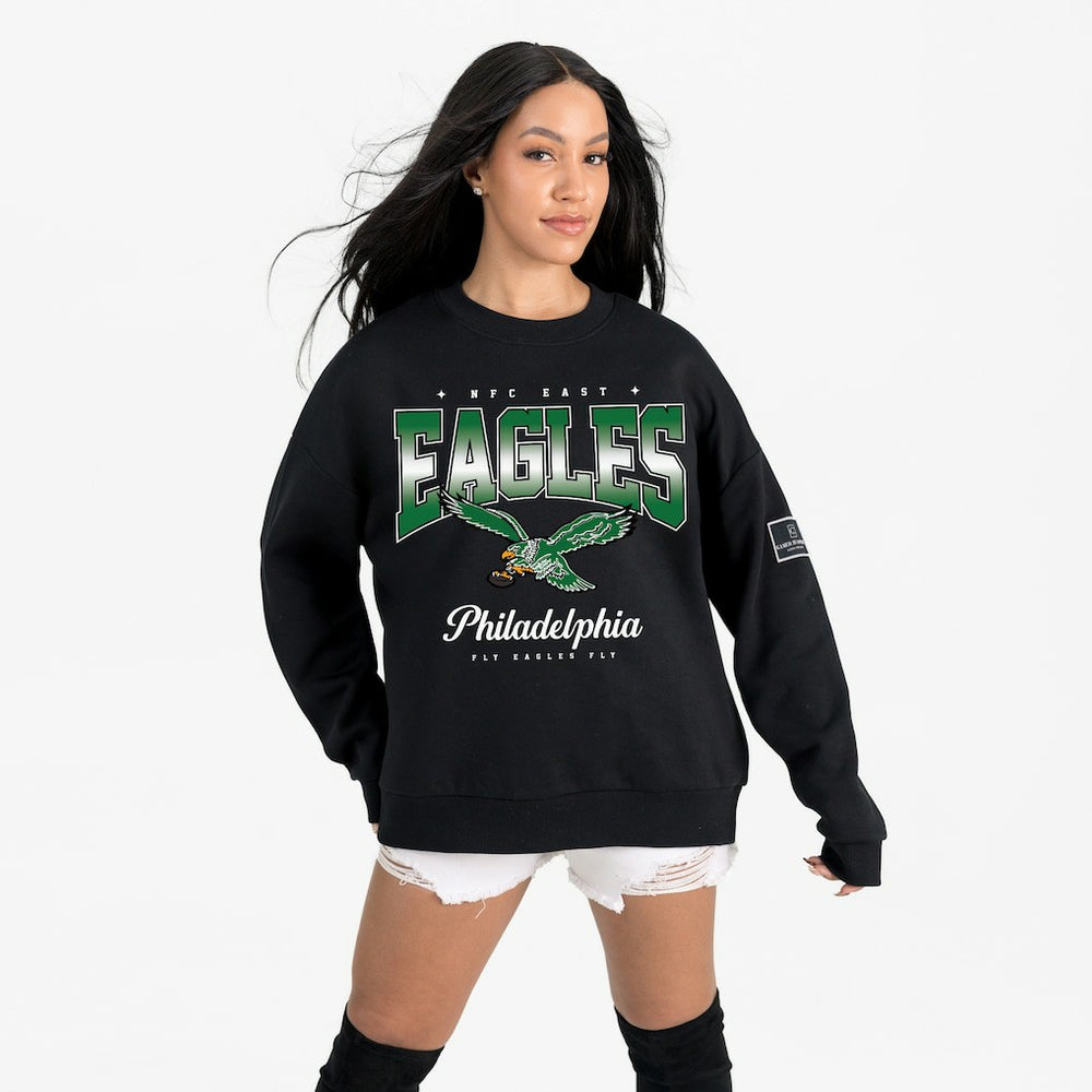 Philadelphia Eagles  Gameday Couture Women's Powerhouse Play Premium Fleece Sweatshirt