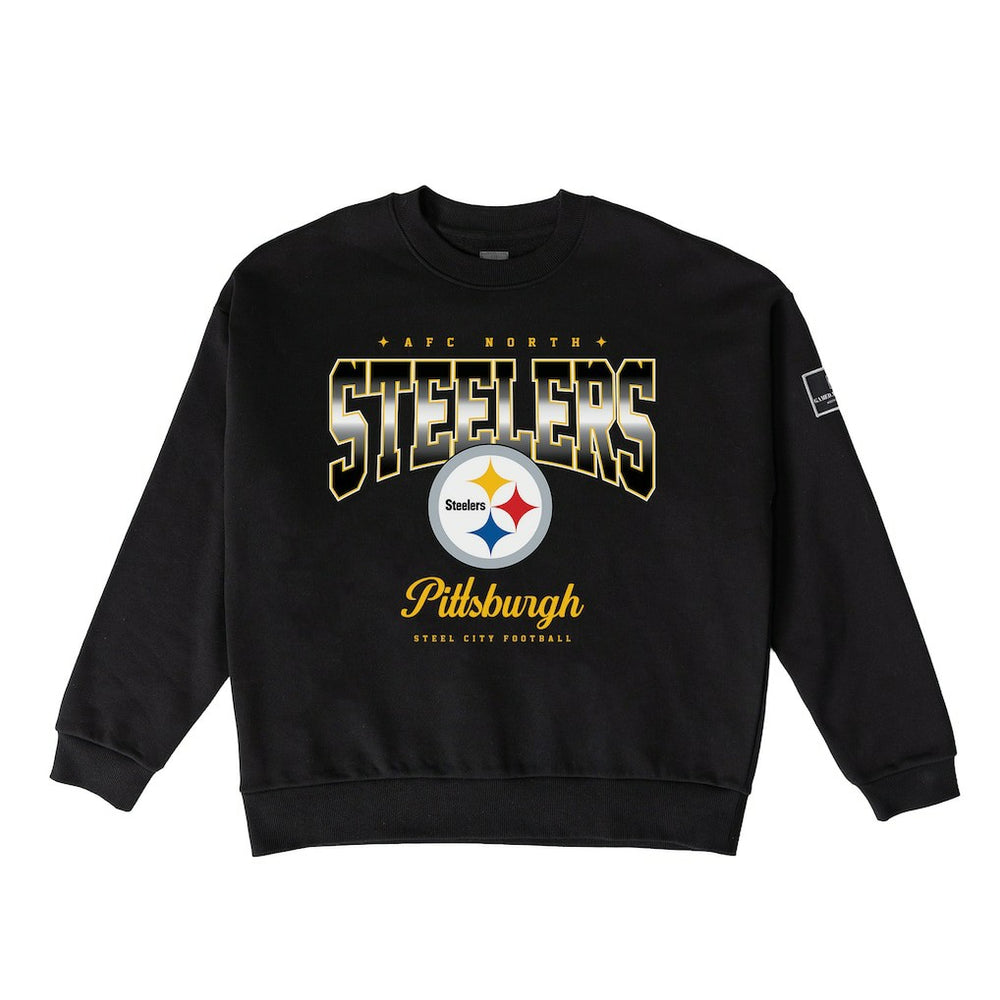 Pittsburgh Steelers  Gameday Couture Women's Powerhouse Play Premium Fleece Sweatshirt