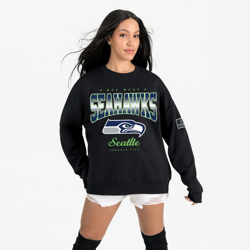 Seattle Seahawks  Gameday Couture Women's Powerhouse Play Premium Fleece Sweatshirt