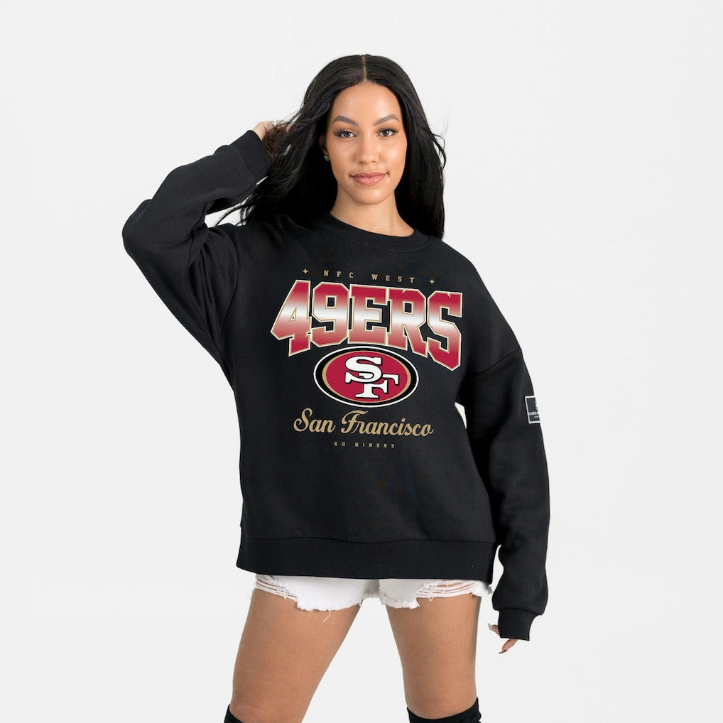 San Francisco 49ers  Gameday Couture Women's Powerhouse Play Premium Fleece Sweatshirt