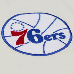 Philadelphia 76ers Hardwood Classics Chainstitch Premium T-Shirt On Sale