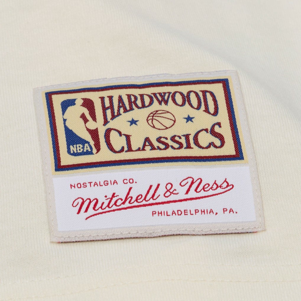 Philadelphia 76ers Hardwood Classics Chainstitch Premium T-Shirt On Sale
