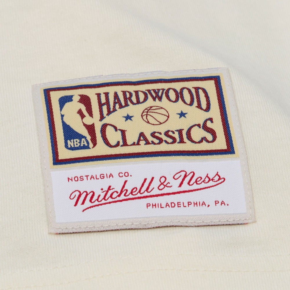 Philadelphia 76ers Hardwood Classics Chainstitch Premium T-Shirt On Sale