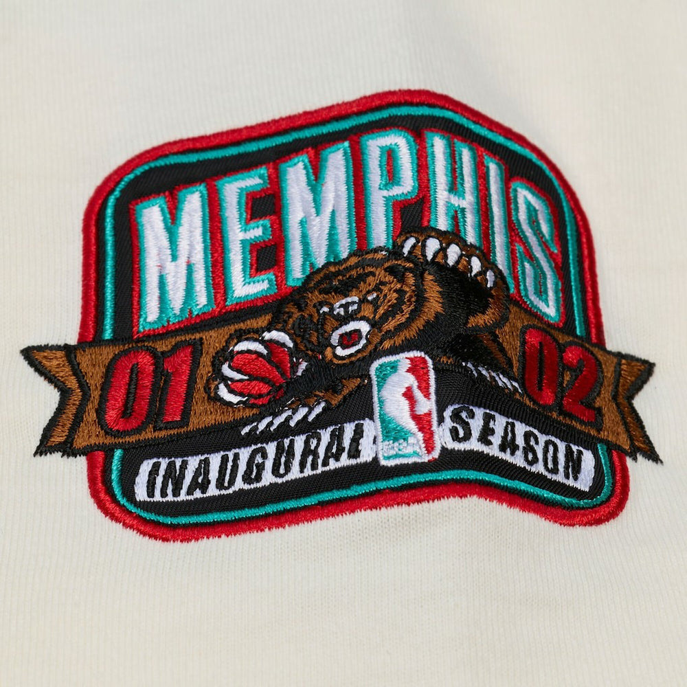 Memphis Grizzlies Hardwood Classics Chainstitch Premium T-Shirt Discount
