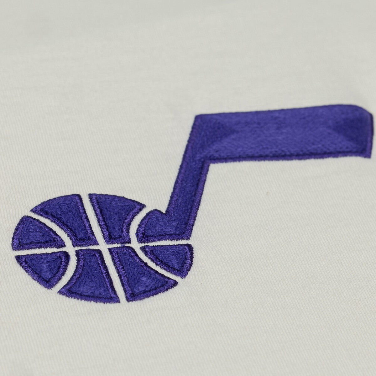 Utah Jazz Hardwood Classics Chainstitch Premium T-Shirt On Sale