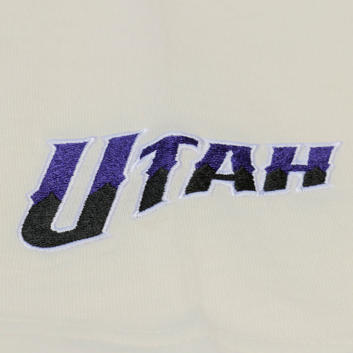 Utah Jazz Hardwood Classics Chainstitch Premium T-Shirt On Sale