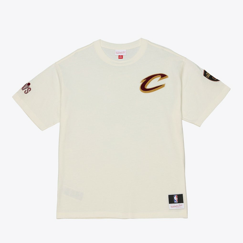 Cleveland Cavaliers Hardwood Classics Chainstitch Premium T-Shirt sale Discount