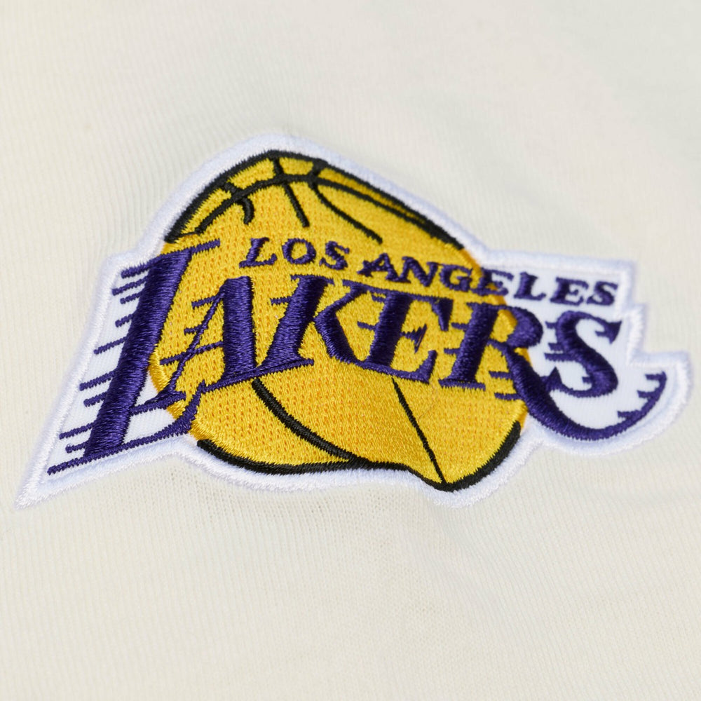Los Angeles Lakers Hardwood Classics Chainstitch Premium T-Shirt Outlet