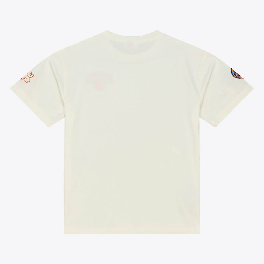 New York Knicks Hardwood Classics Chainstitch Premium T-Shirt New