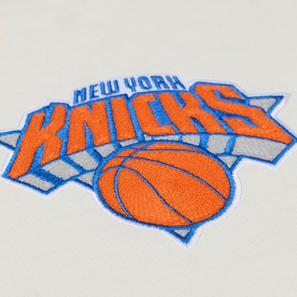 New York Knicks Hardwood Classics Chainstitch Premium T-Shirt New