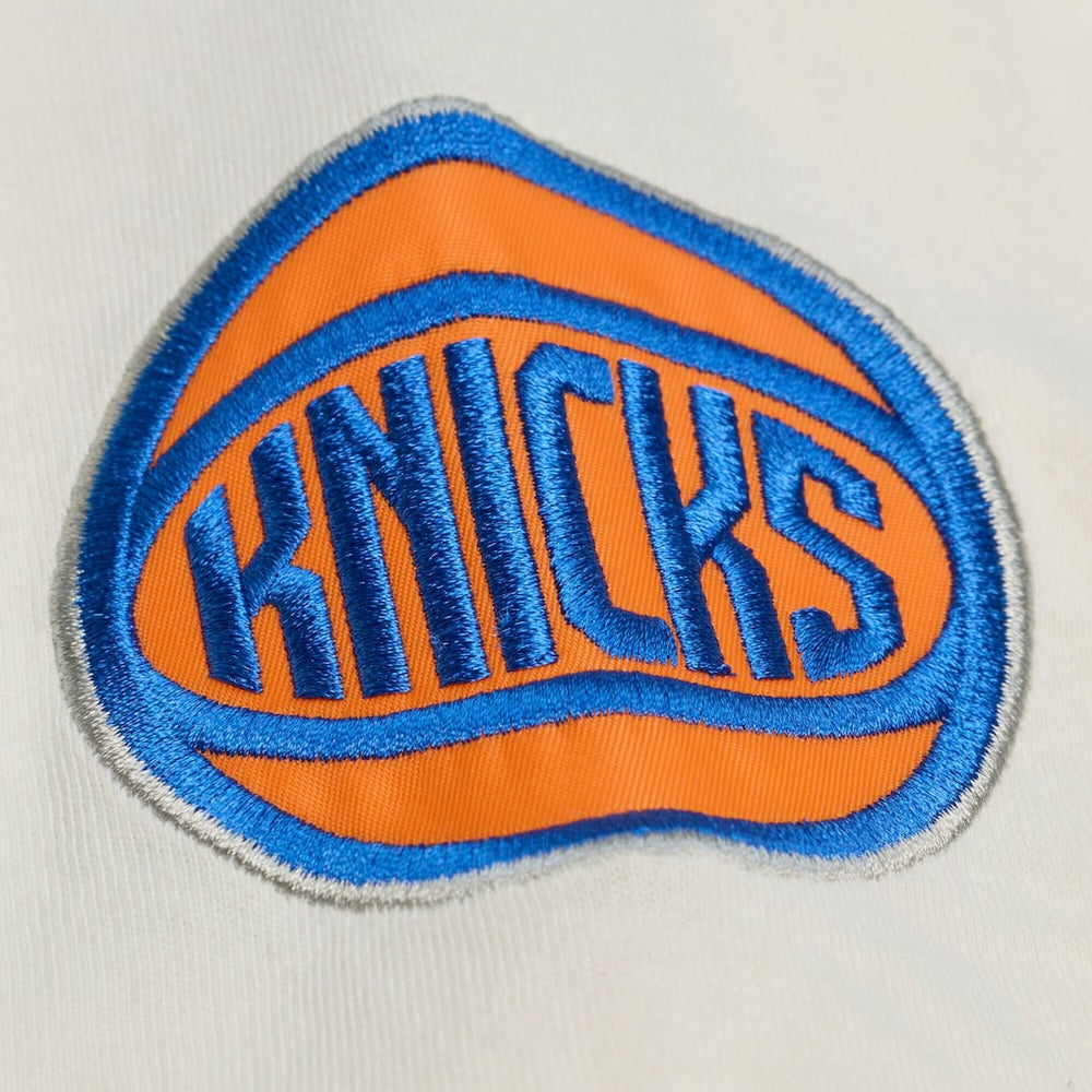 New York Knicks Hardwood Classics Chainstitch Premium T-Shirt New