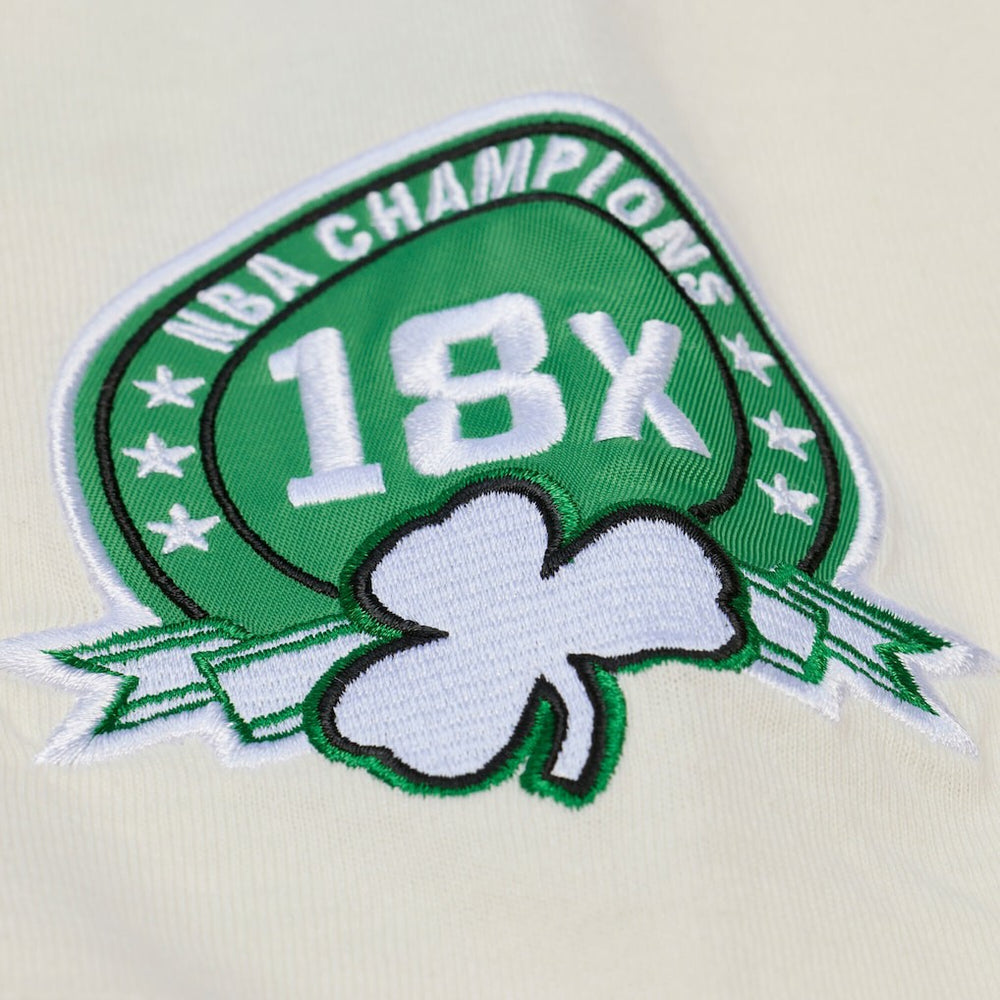 Boston Celtics Hardwood Classics Chainstitch Premium T-Shirt Discount