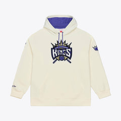 Sacramento Kings Hardwood Classics Chainstitch Premium Fleece Hoodie New