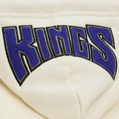 Sacramento Kings Hardwood Classics Chainstitch Premium Fleece Hoodie New