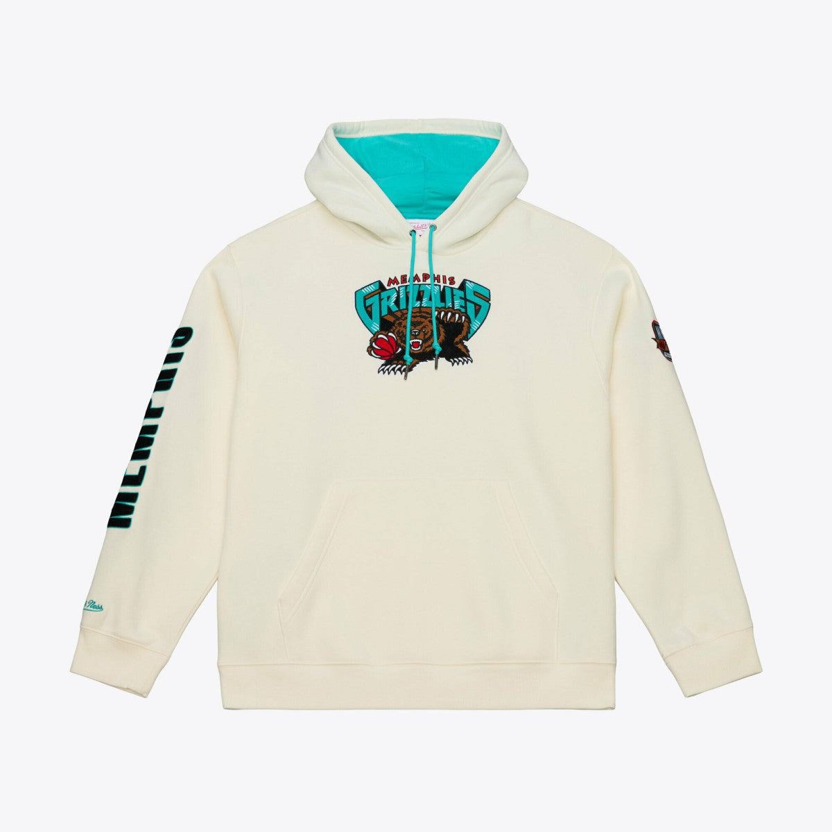 Memphis Grizzlies Hardwood Classics Chainstitch Premium Fleece Hoodie Discount