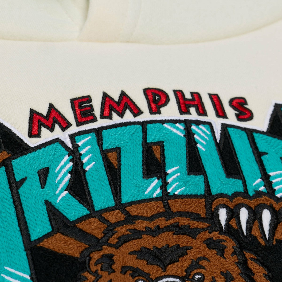 Memphis Grizzlies Hardwood Classics Chainstitch Premium Fleece Hoodie Discount
