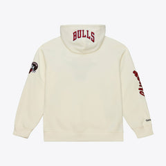 Chicago Bulls Hardwood Classics Chainstitch Premium Fleece Hoodie On Sale
