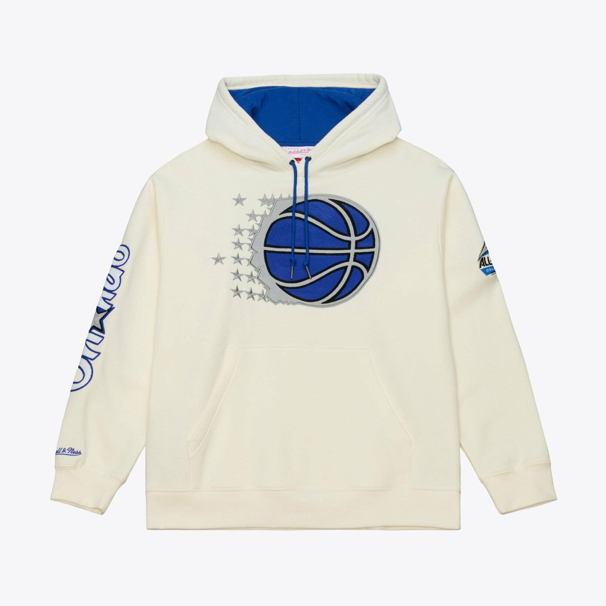 Orlando Magic Hardwood Classics Chainstitch Premium Fleece Hoodie New