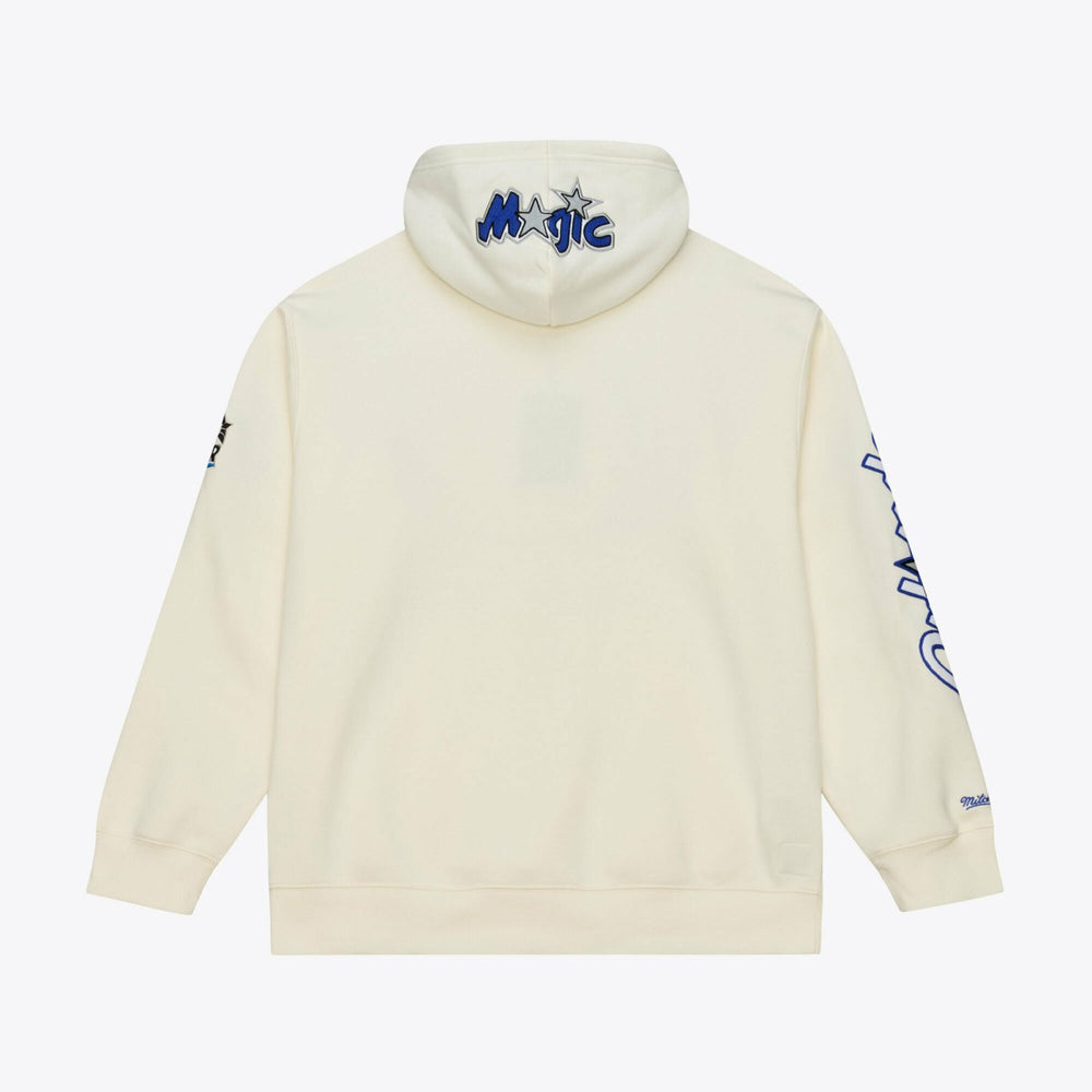 Orlando Magic Hardwood Classics Chainstitch Premium Fleece Hoodie New