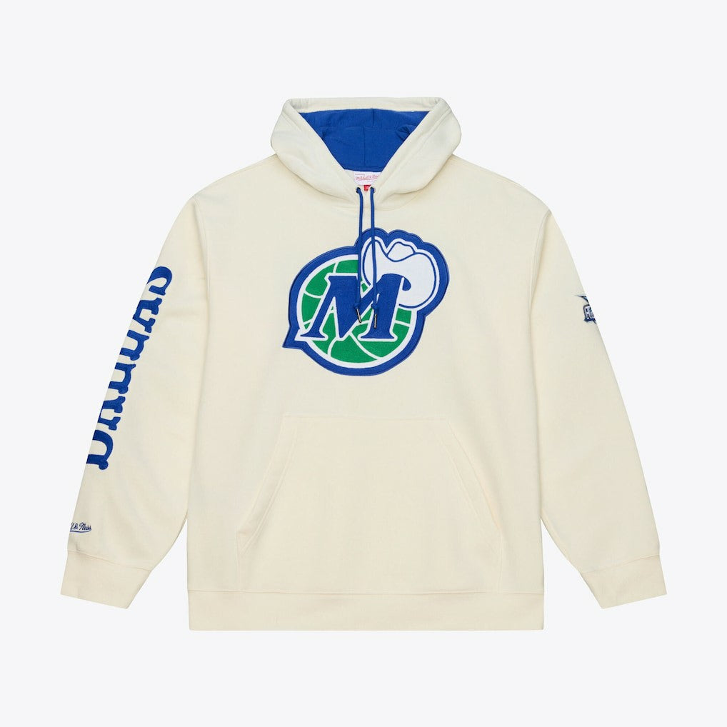 Dallas Mavericks Hardwood Classics Chainstitch Premium Fleece Hoodie sale On Sale