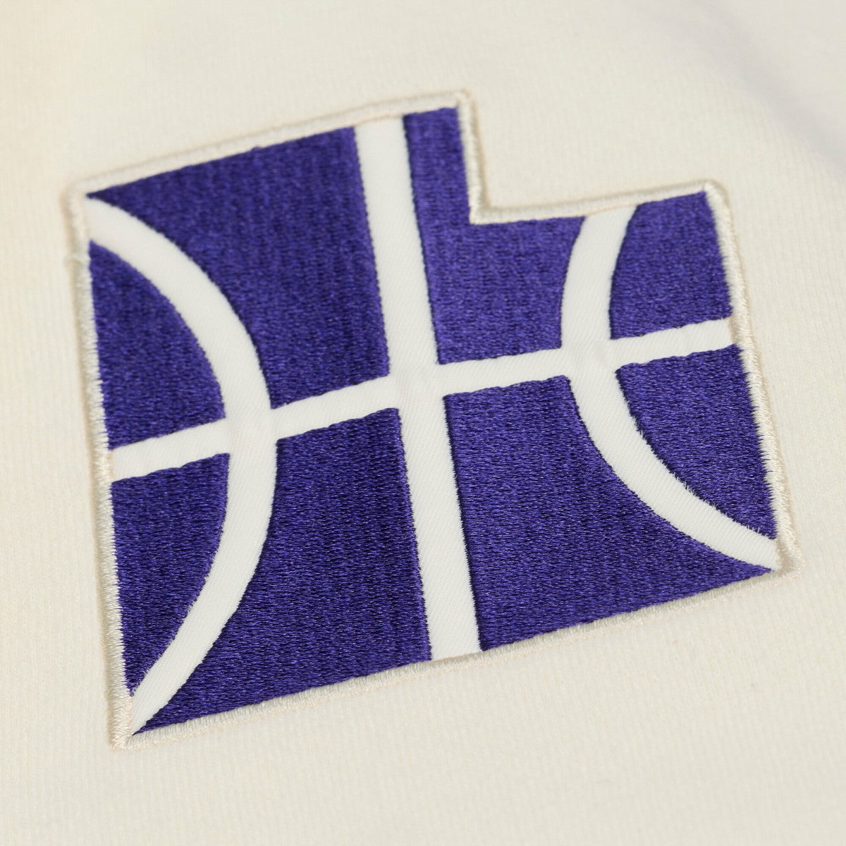Utah Jazz Hardwood Classics Chainstitch Premium Fleece Hoodie On Sale