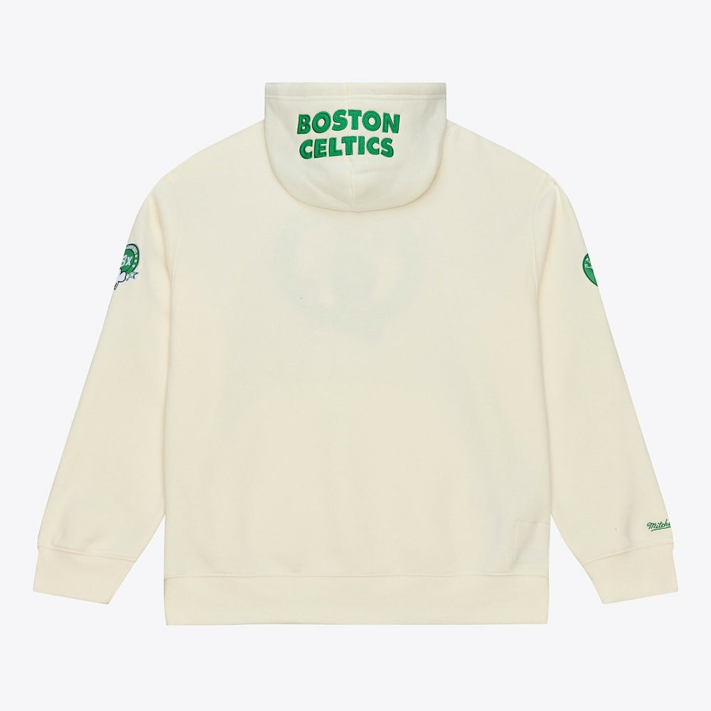 Boston Celtics Hardwood Classics Chainstitch Premium Fleece Hoodie Discount