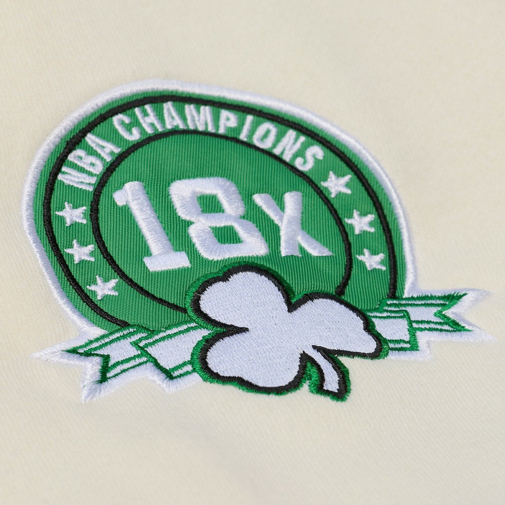 Boston Celtics Hardwood Classics Chainstitch Premium Fleece Hoodie Discount
