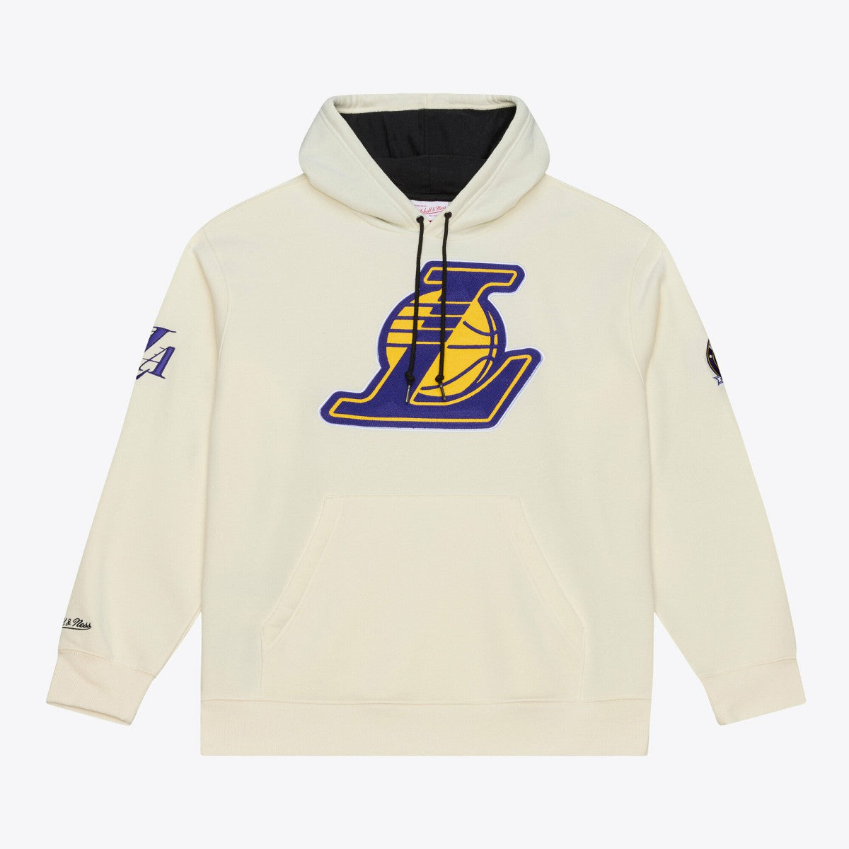 Los Angeles Lakers Hardwood Classics Chainstitch Premium Fleece Hoodie On Sale